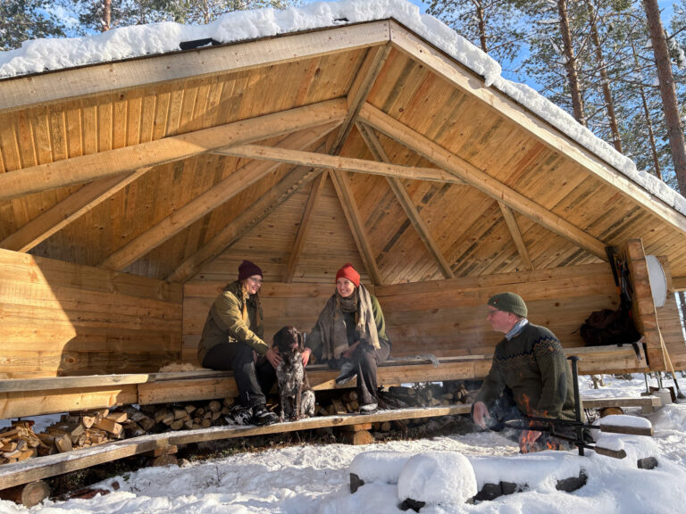 Kuvassa ollaan LockCornerin laavulla nimeltä Kokkokallio Mikkelissä.