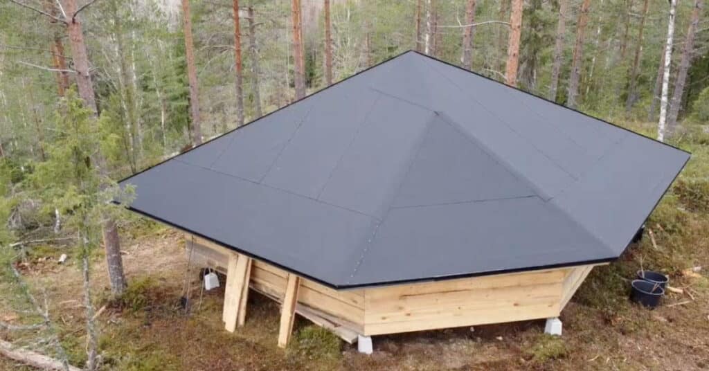 Yksi mietittäviä asioita on laavun koko.